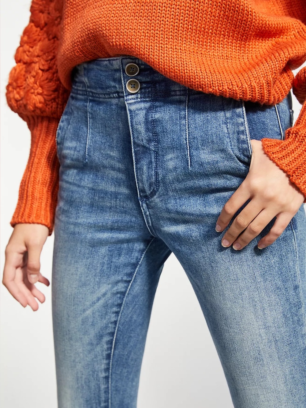 [Anthropology] PILCRO • Darted High Rise Skinny Jean